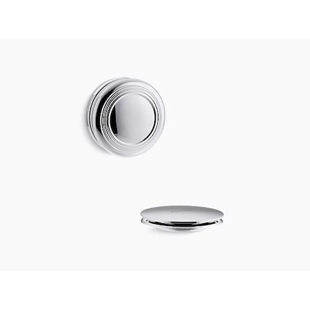 Kohler Pureflo Bath Drain Trim - Trad Push K-T37396-2MB